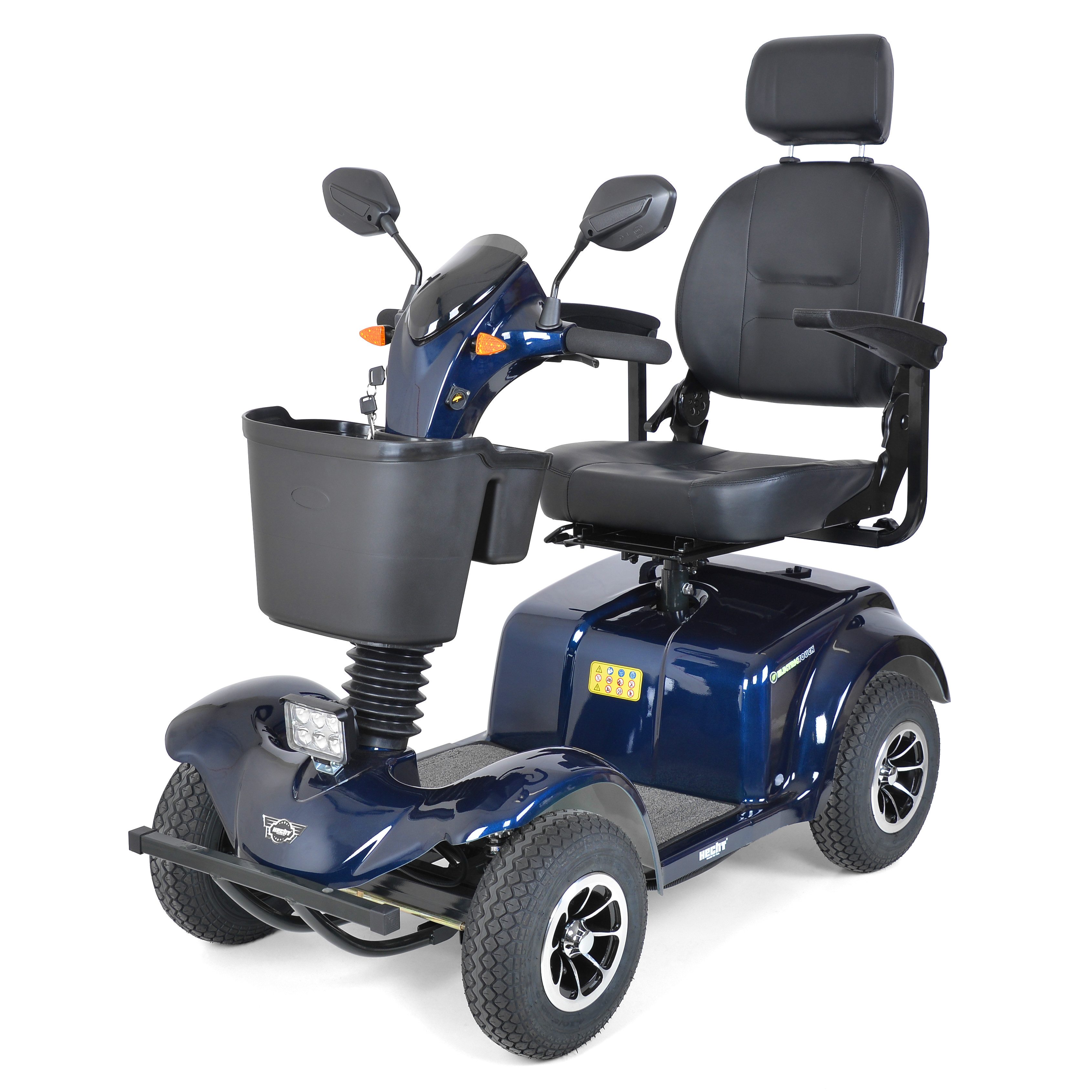 Hecht Elektromobil Senioren Mobil Roller WISE Blau, 500 W, 15 km/h