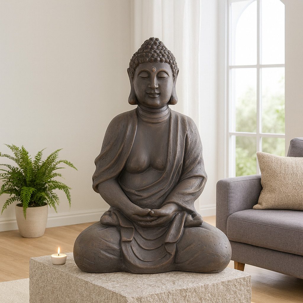 NEUSTEIN Buddhafigur NEUSTEIN Buddha Figur - Modell 2026 mit neuer Lackierung