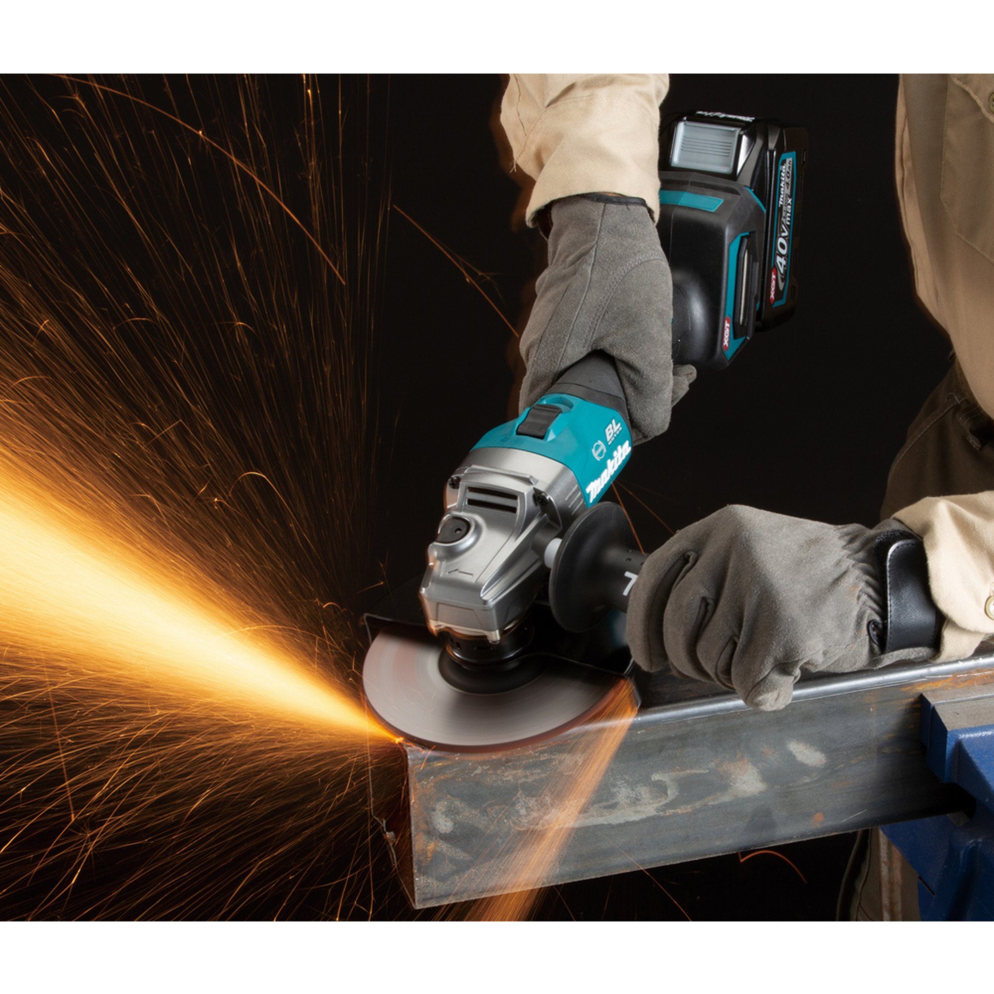 Thumbnail - Makita Winkelschleifer Makita Akku-Winkelschleifer GA035GZ XGT, 40Volt