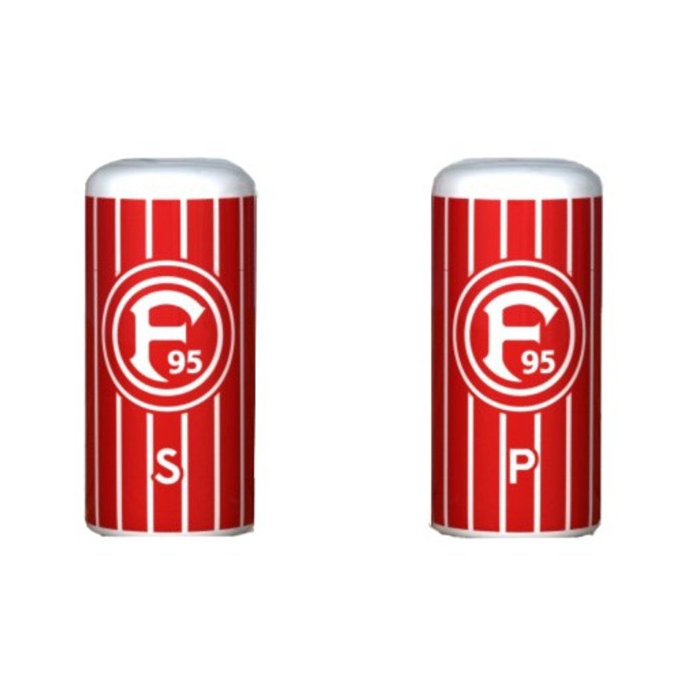 Fortuna Düsseldorf Salz- / Pfefferstreuer Fort. Düsseldorf Salz- & Pfeffer Streuer "Altstadt