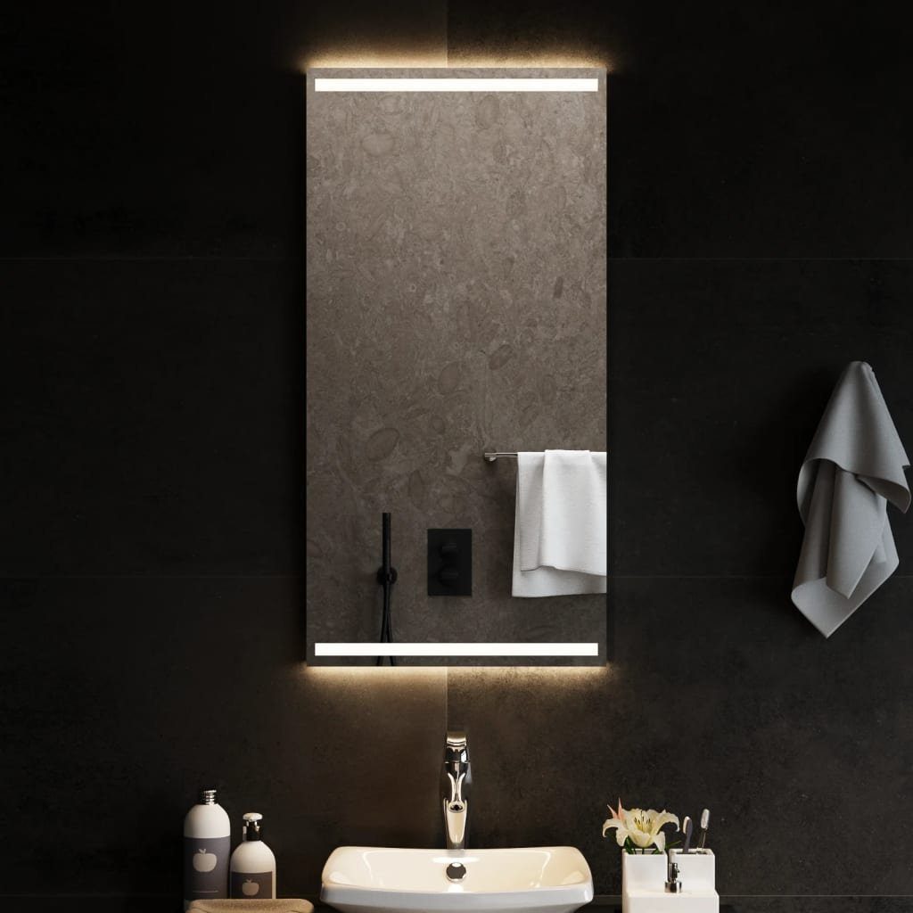 furnicato Wandspiegel LED-Badspiegel 50x100 cm
