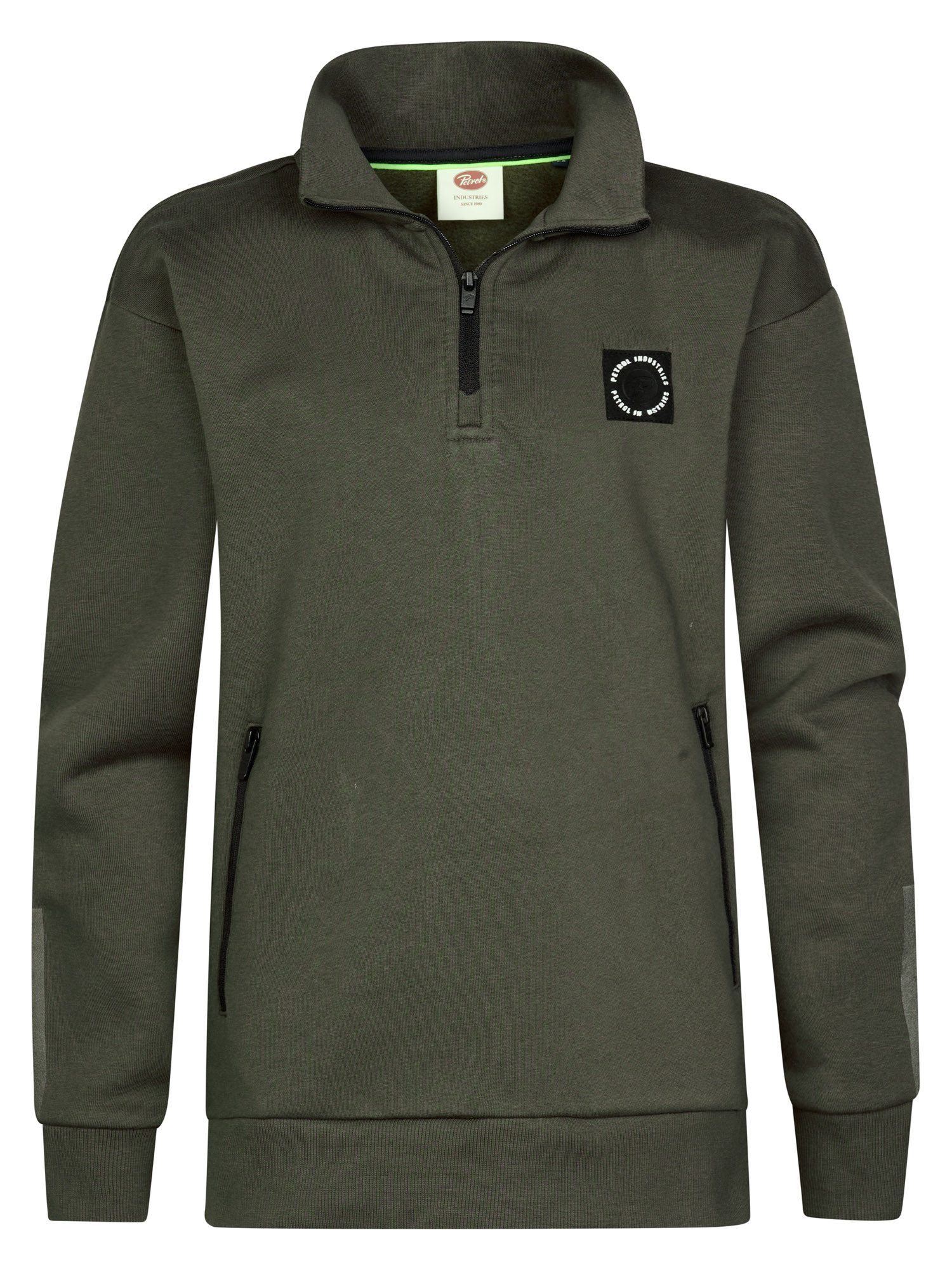 Petrol Industries Sweatshirt Troyer-Sweatshirt Relaxed Fit – Bild 2 von 5