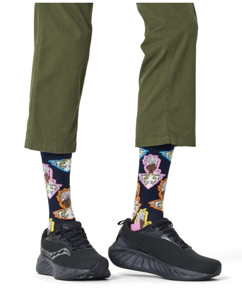 Happy Socks Socken Tagessocke Crew Marvel X-Men Storm navyblau - 1 Paar günstig online kaufen