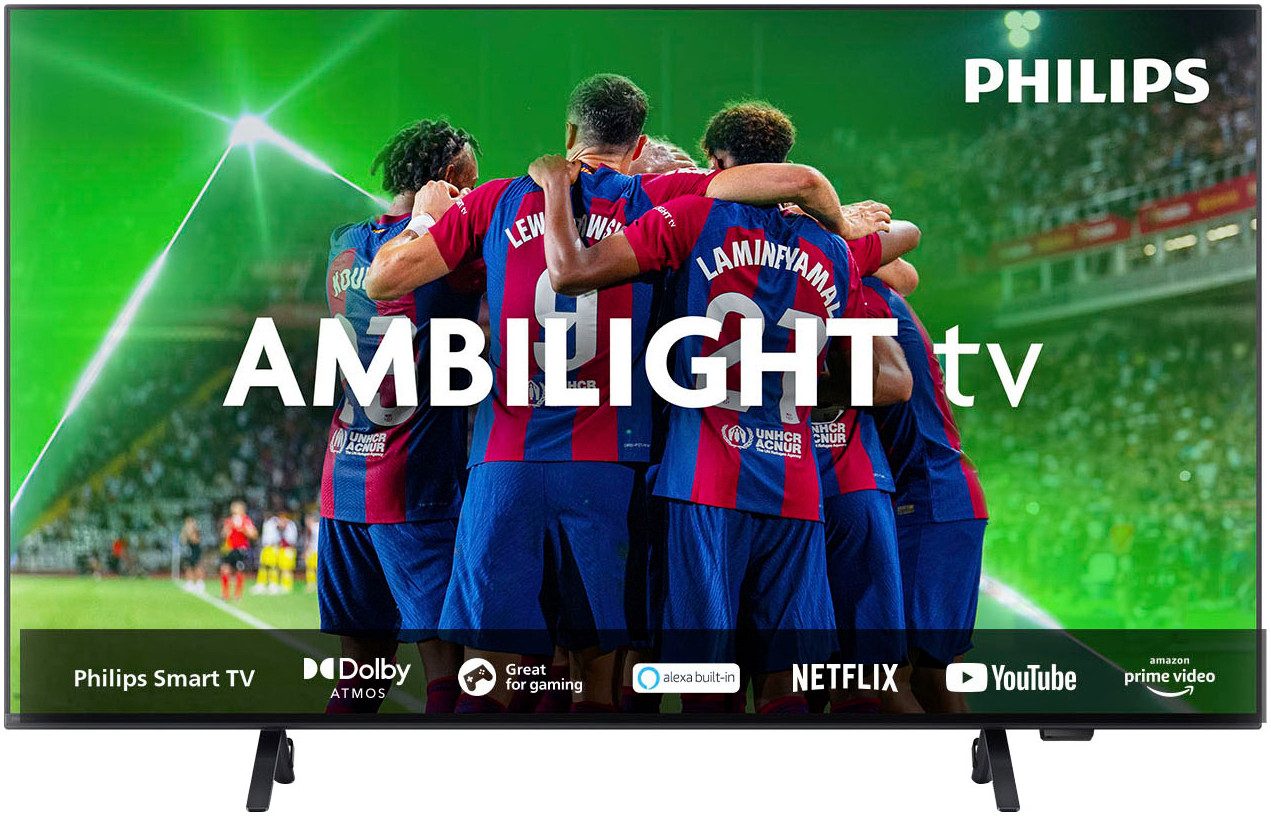 Philips 43PUS8349/12 LED-Fernseher (108 cm/43 Zoll, 4K Ultra HD, Smart-TV, WLAN, Dolby Atmos Sound, Ambilight (3-seitig)