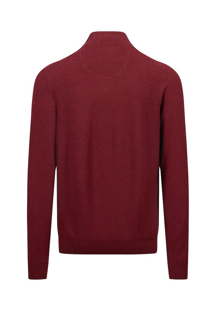 FYNCH-HATTON Wollpullover Fynch-Hatton / He.Pullover / Troyer-Zip, Structure