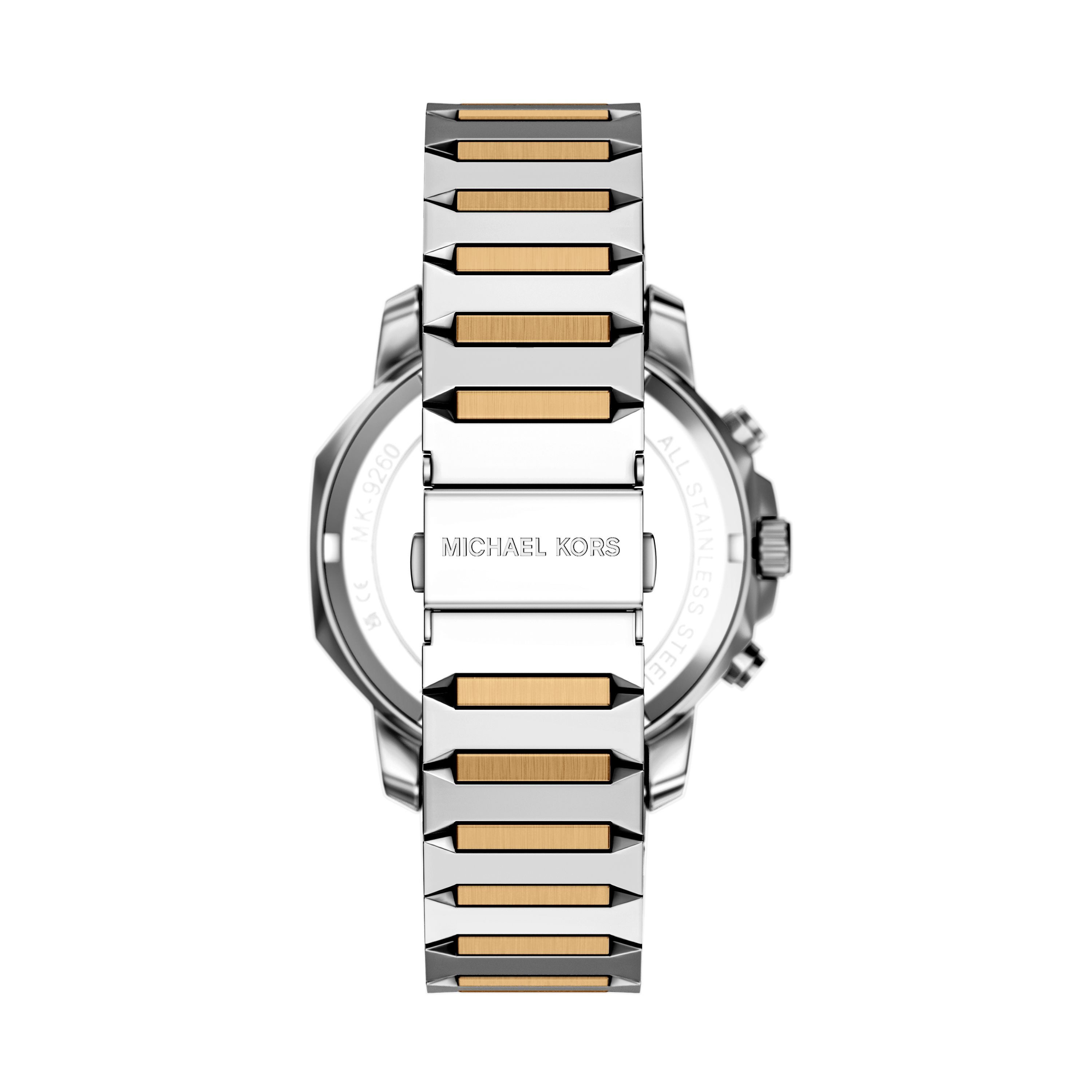 MICHAEL KORS Chronograph Prescott MK9260, Quarzuhr, Armbanduhr, Herrenuhr, Edelstahlarmband, analog, Tag
