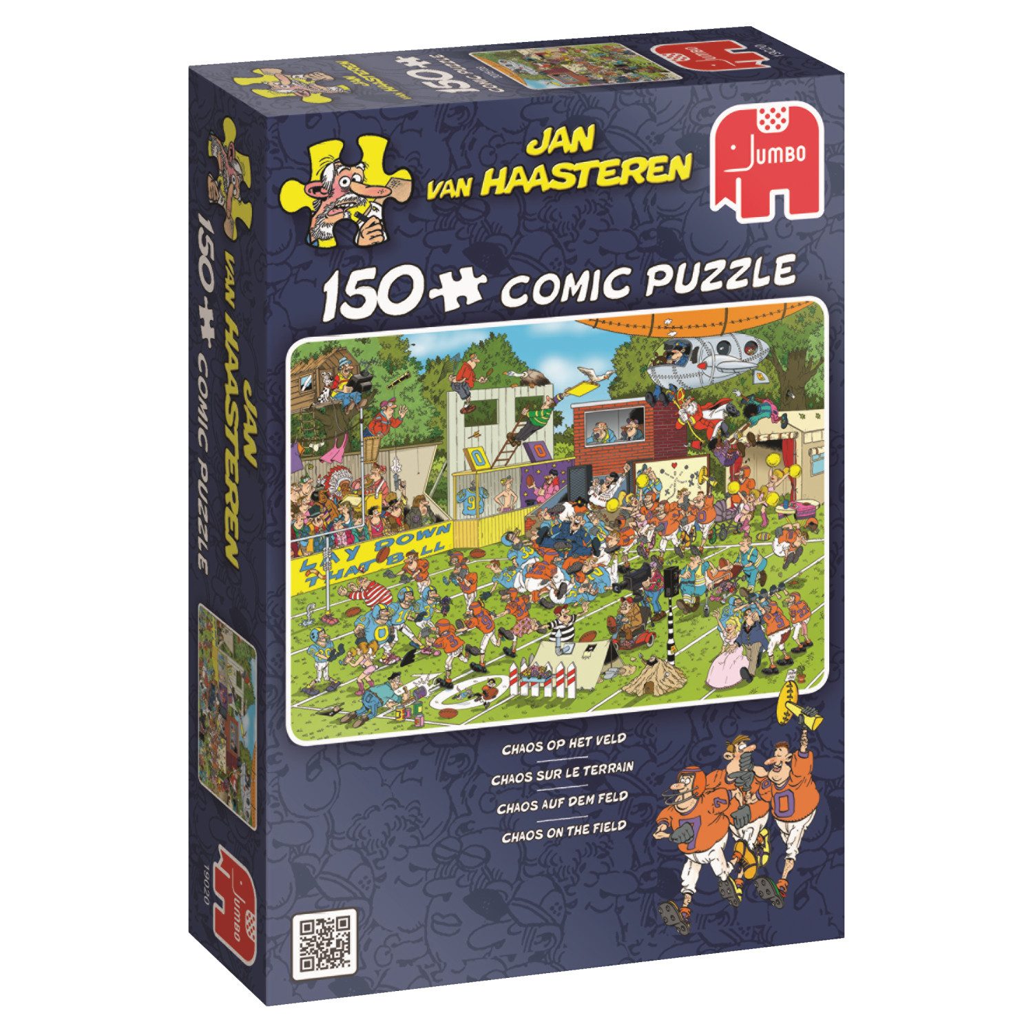Jan van Haasteren Puzzle Jan van Haasteren Chaos auf dem Feld 150 Teile Puzzle, 150 Puzzleteile