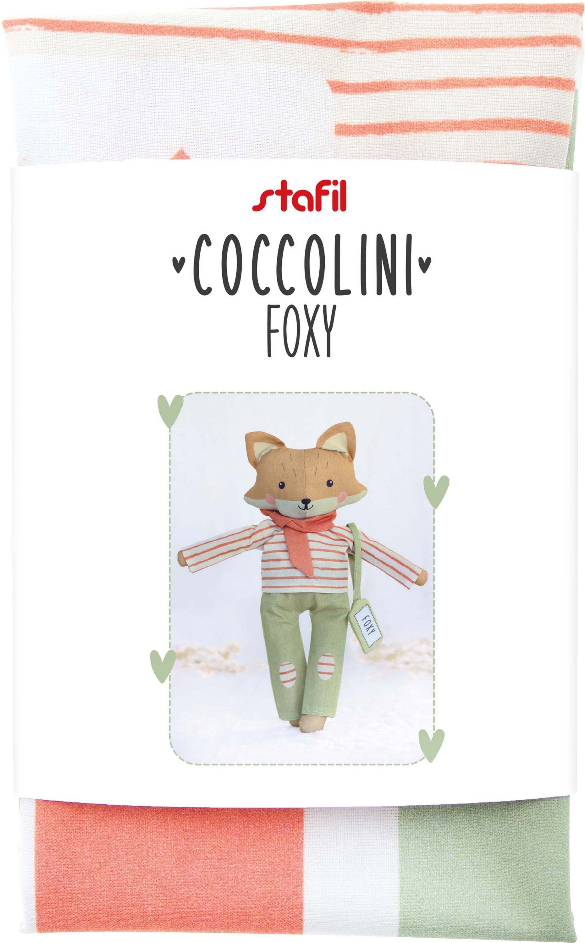 stafil Kreativset Kuscheltier Nähset Coccolini Foxy, 45 cm