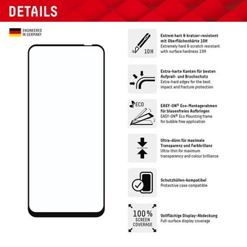 Displex Real Glass für Xiaomi Redmi Note 12 4G, Xiaomi Redmi Note 12 5G, Displayschutzglas, Displayschutzfolie Displayschutz kratzer-resistent 10H splitterfest
