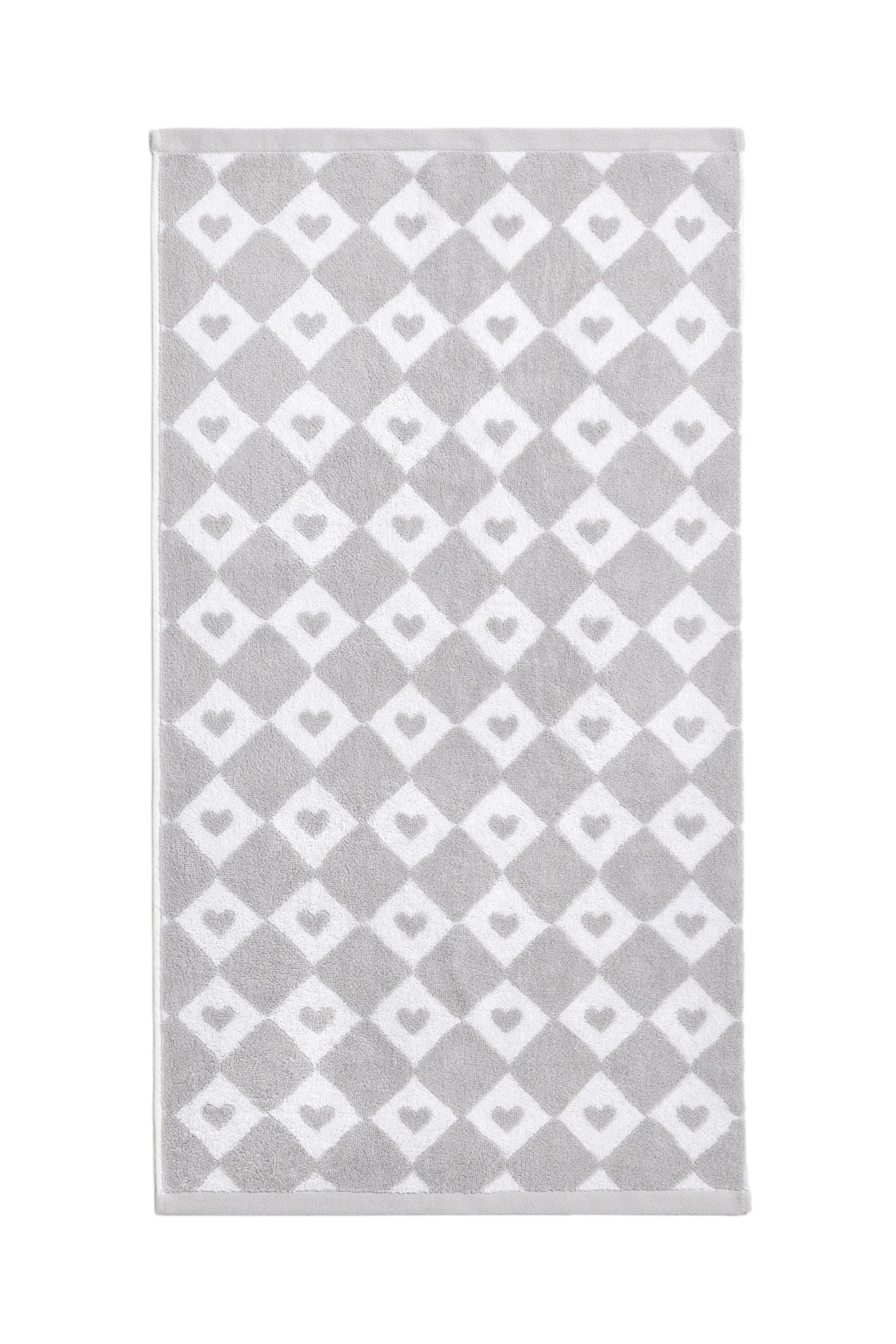 Next Handtuch Handtuch mit Herzmotiv, (1-St) günstig online kaufen