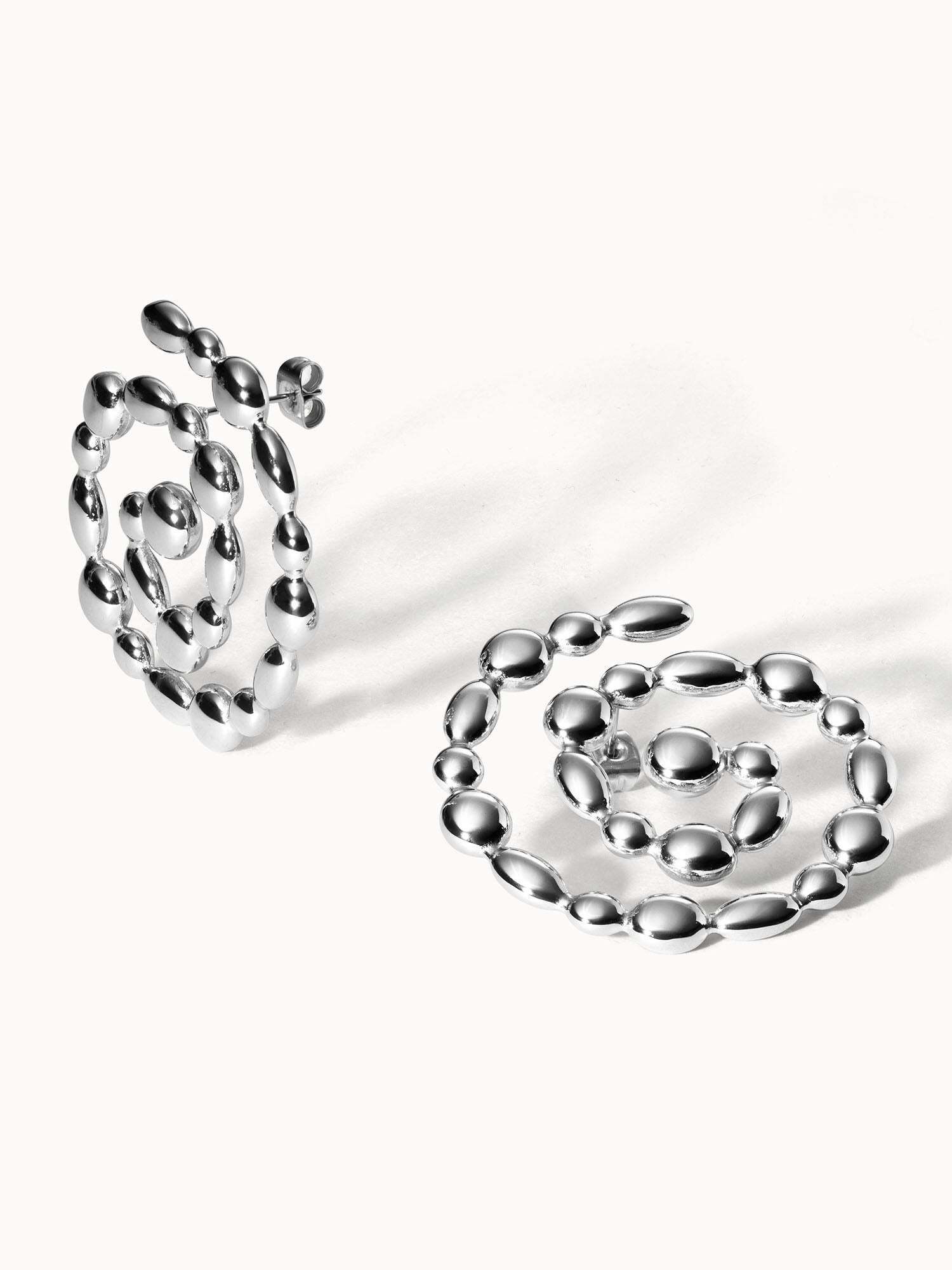 Purelei Paar Ohrstecker Swirl