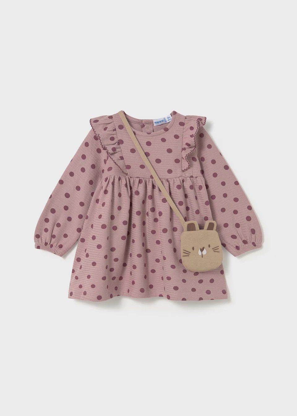 Mayoral Druckkleid Kleid gemustert mit Tasche – Baby (292094)