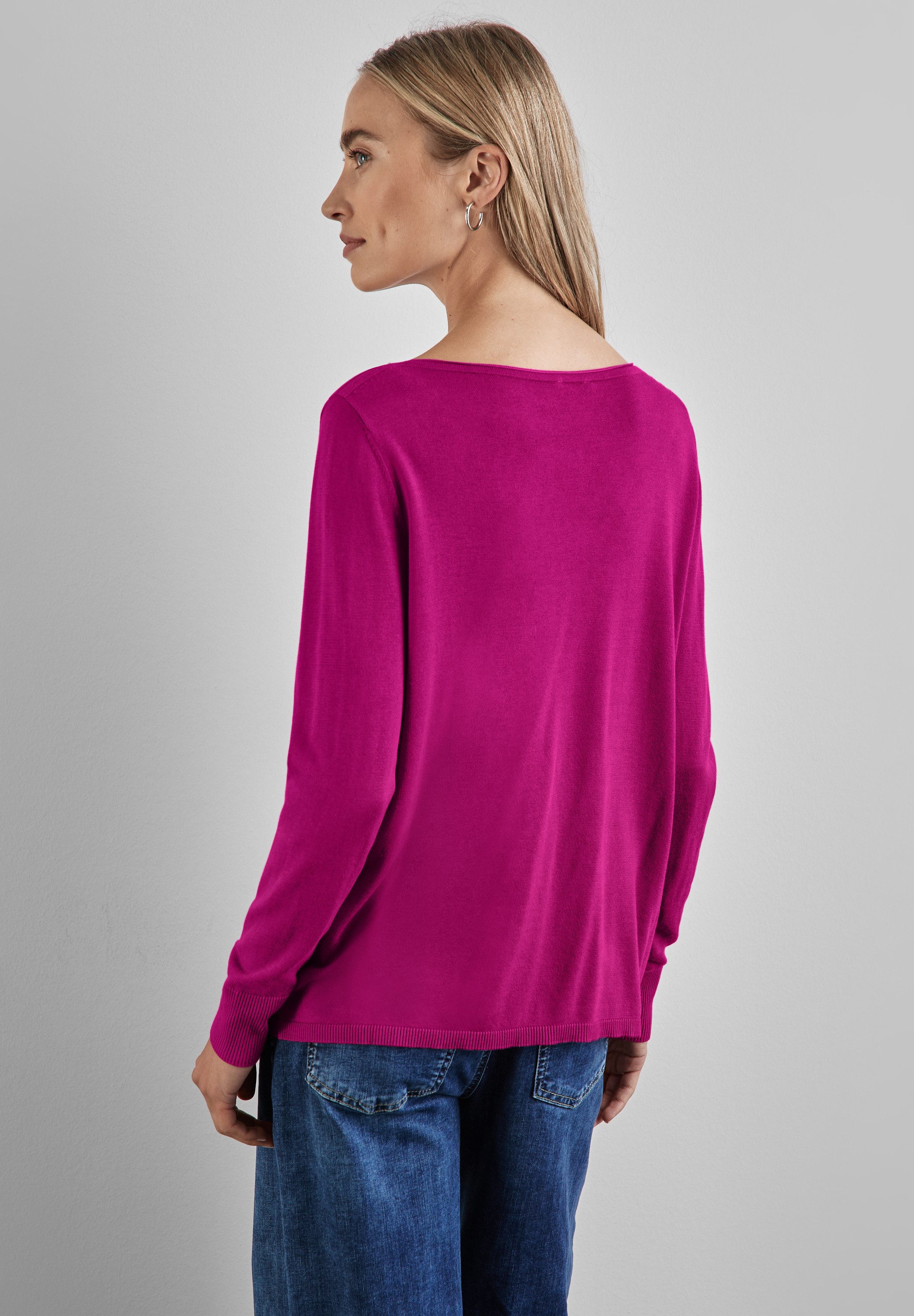 STREET ONE Strickpullover Feinstrick