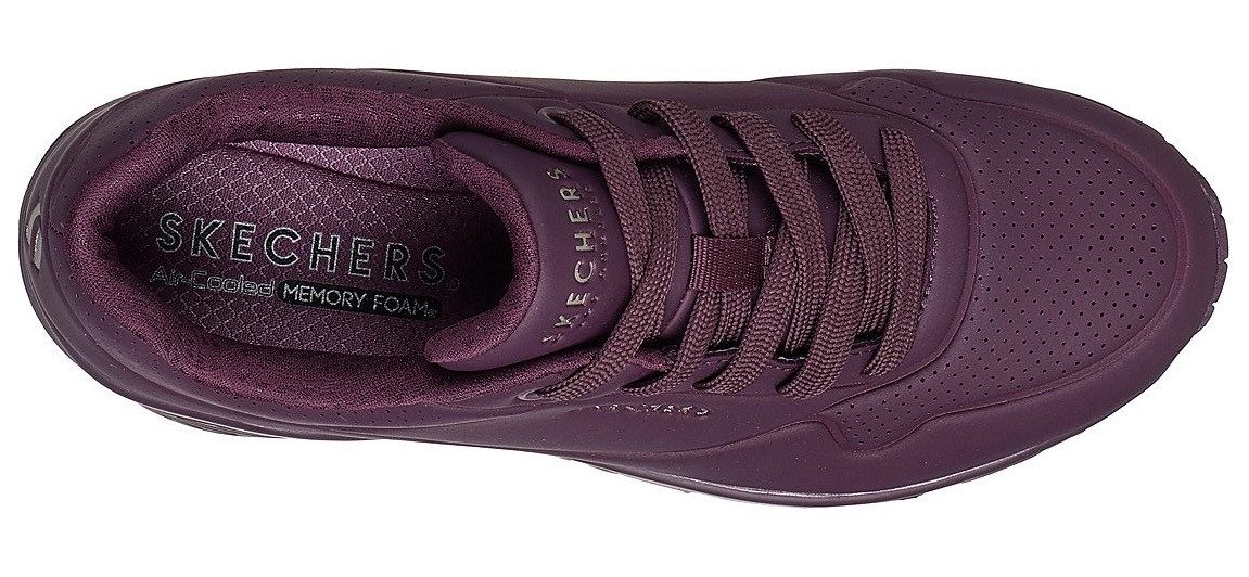 Skechers UNO STAND ON AIR Wedgesneaker Freizeitschuh, Halbschuh, Schnürschuh weich gepolsterte Innensohle – Bild 5 von 5
