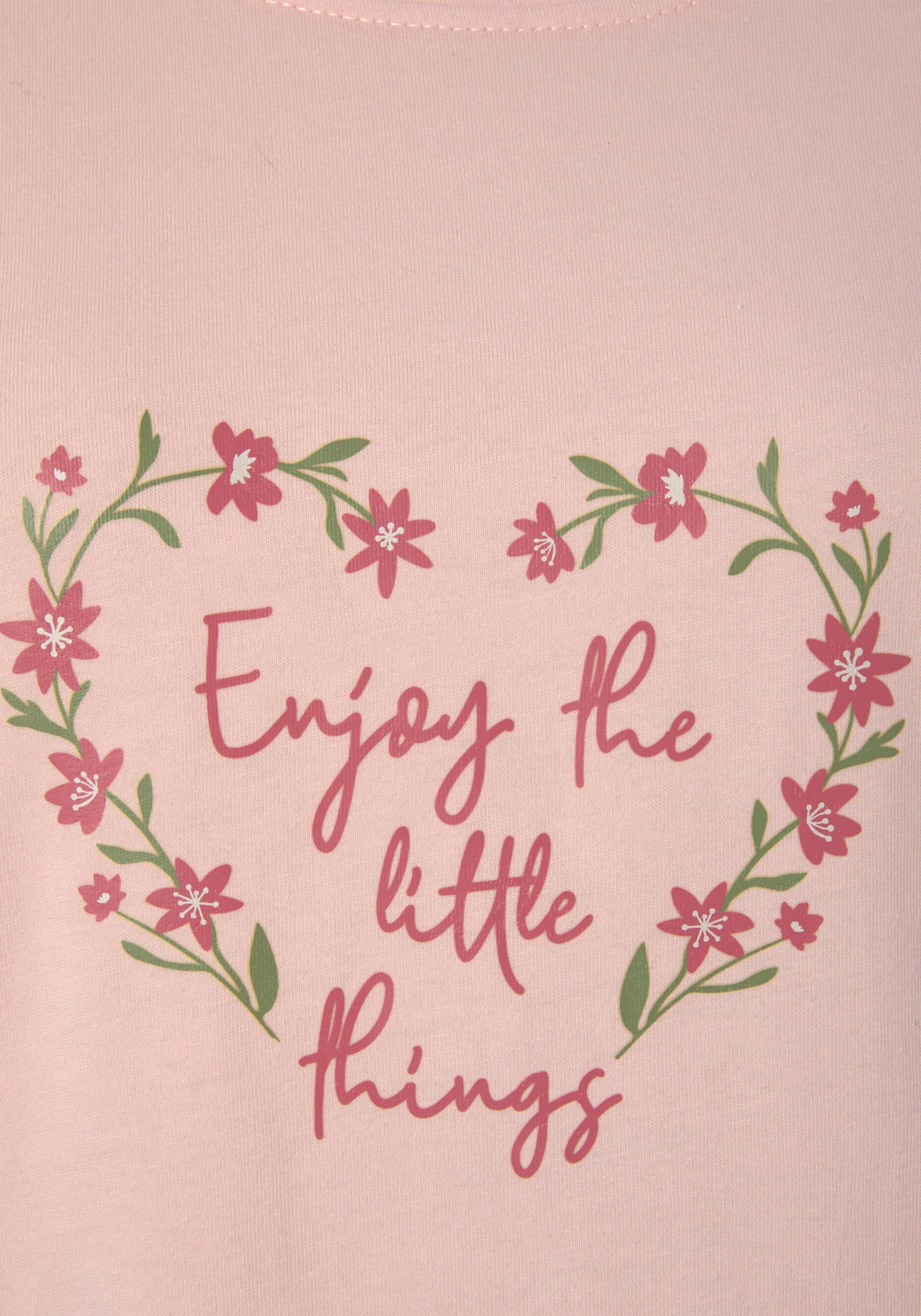 Vivance Dreams Nachthemd (2er Pack) mit Blumendruck im Doppelpack