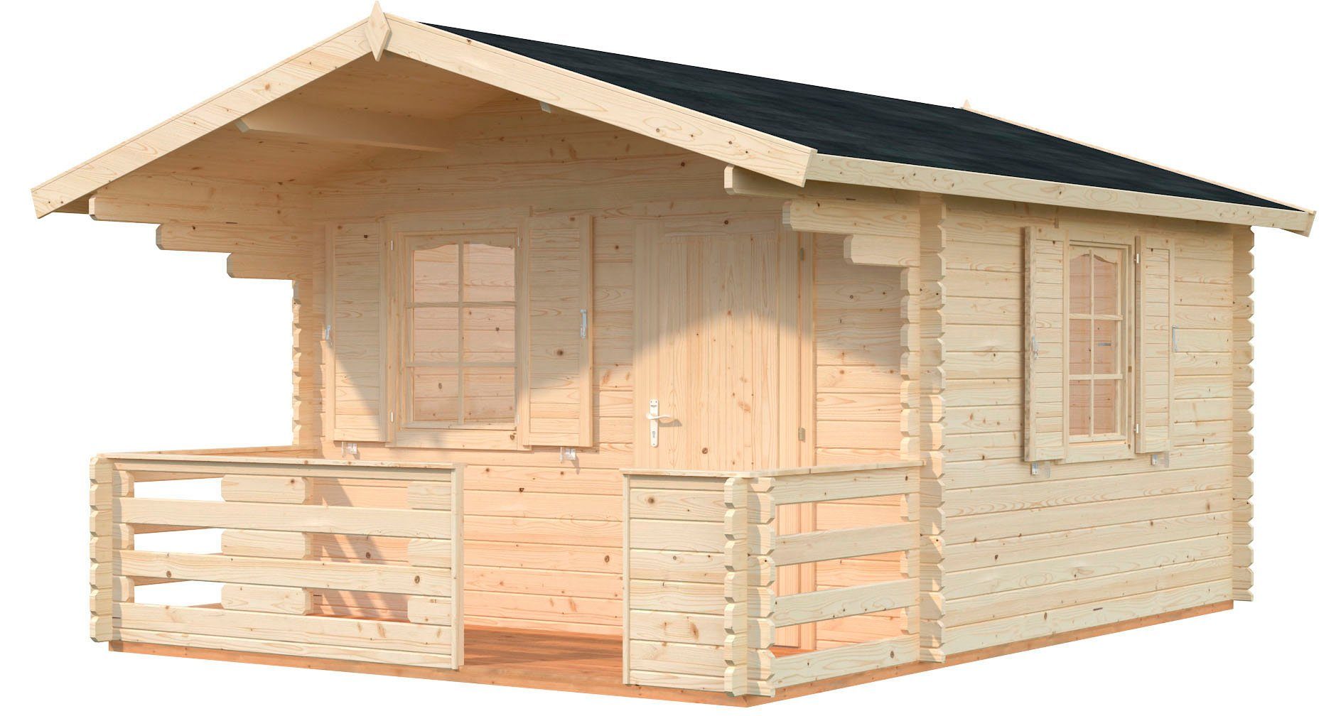 Palmako Gartenhaus Emma, BxT: 394x490 cm, 10,4+4,2 qm