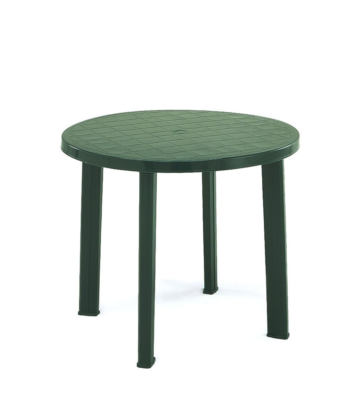 Ipae-Progarden Gartentisch Gartentisch Tondo 90cm grün Kunststoff Terrassentisch Balkontisch