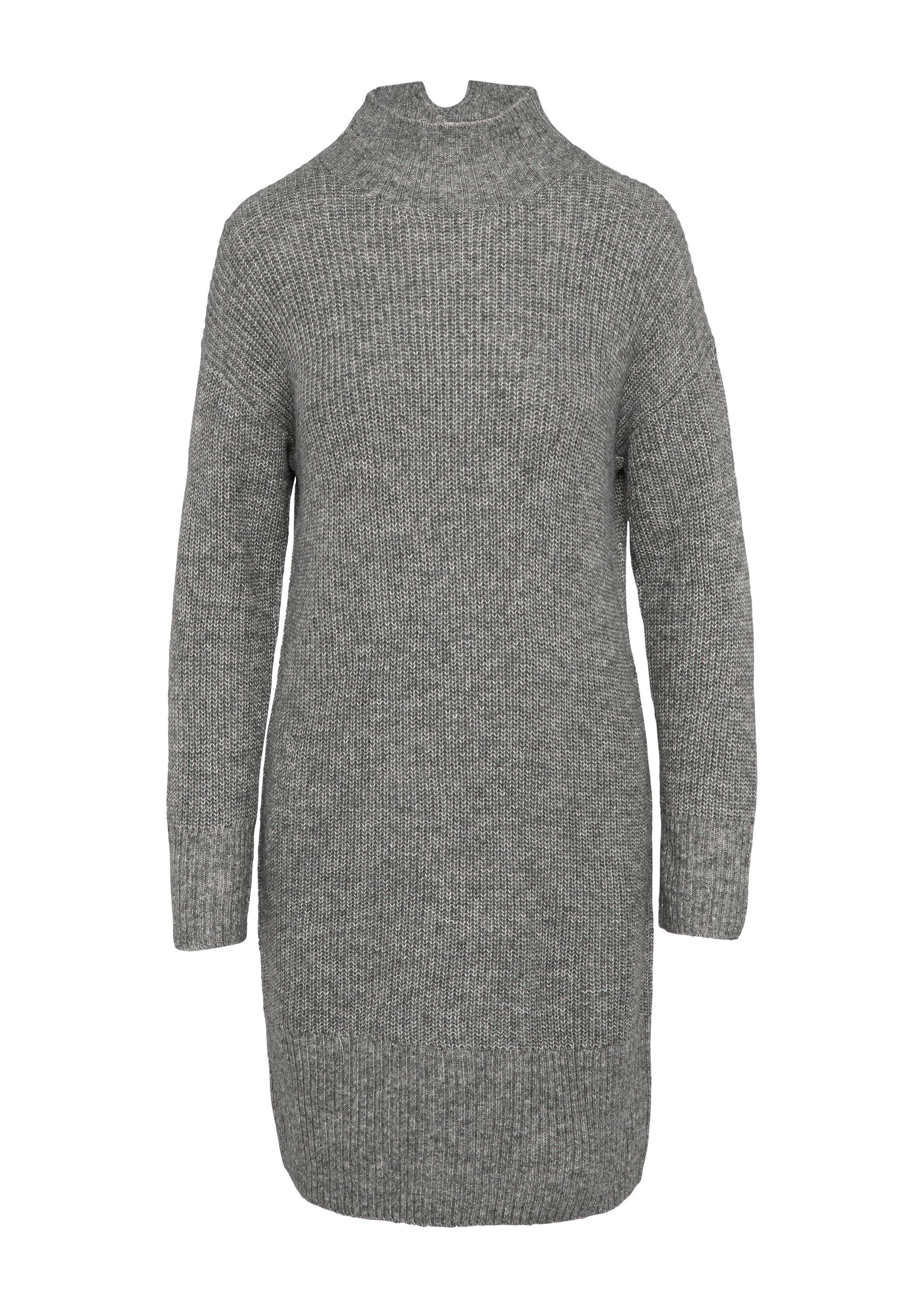 s.Oliver Minikleid Kleid Strickkleid mit Stehkragen und überschnittenen Sch günstig online kaufen