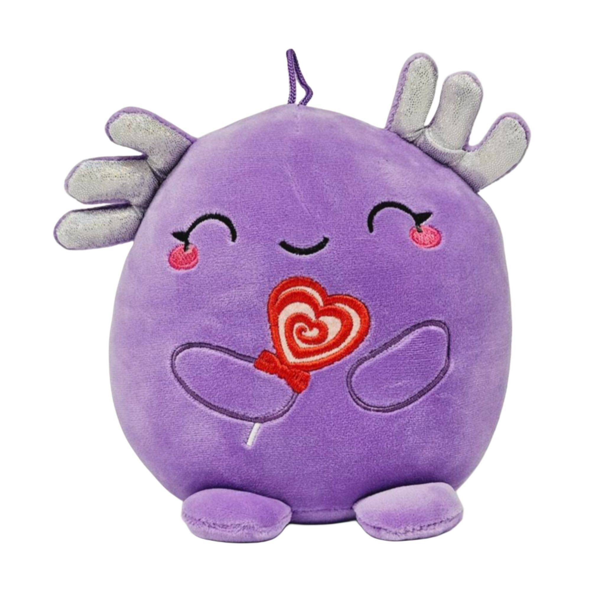 soma Kuscheltier KAWAII Kuties Plüsch Kuscheltier Plüschfigur 20 cm Axolotl lila (1-St), Stofftier für Kinder Anime Kawaii Plush Cute Plushie Geschenke