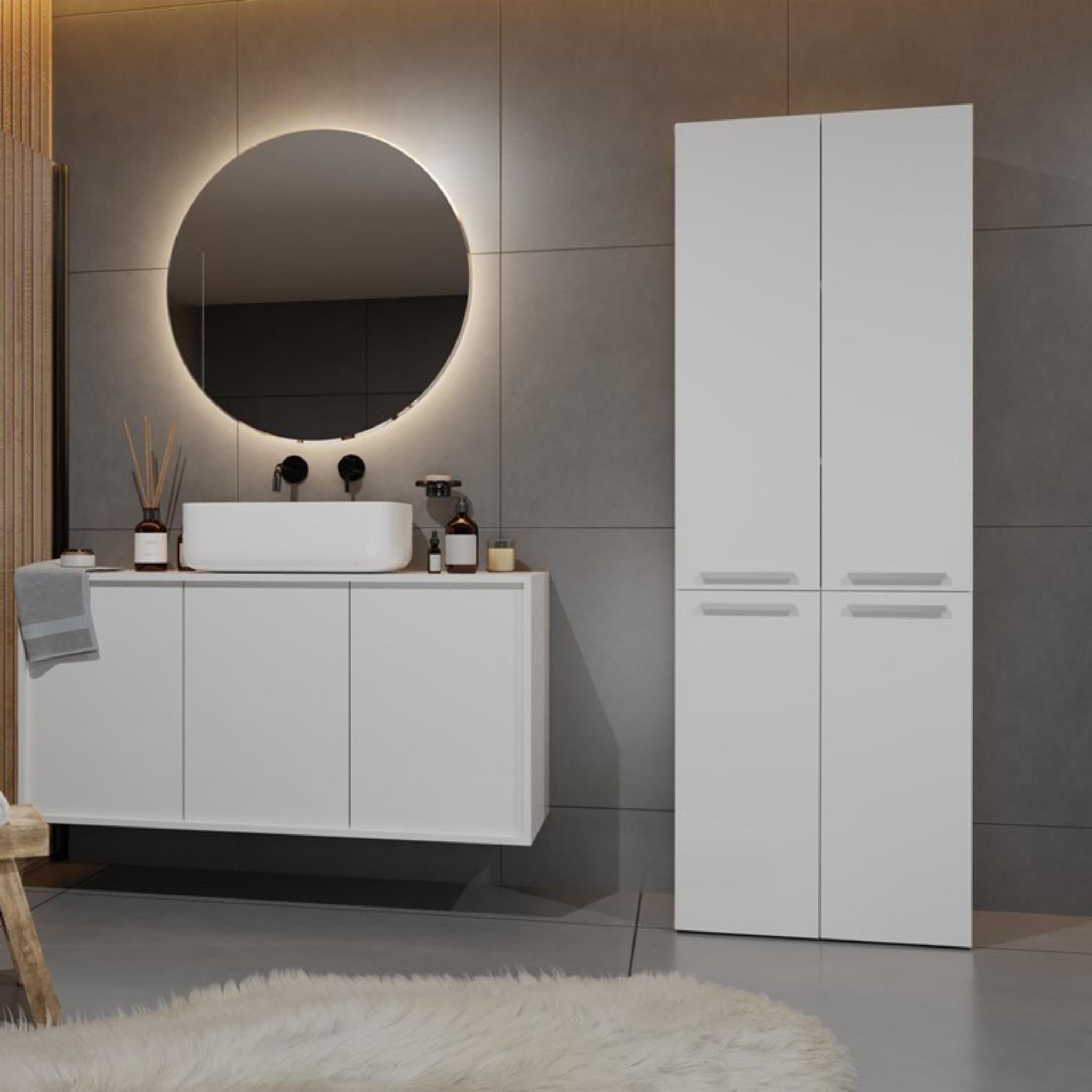 Beautysofa Hochschrank Nel 2k DD (geräumige günstig online kaufen