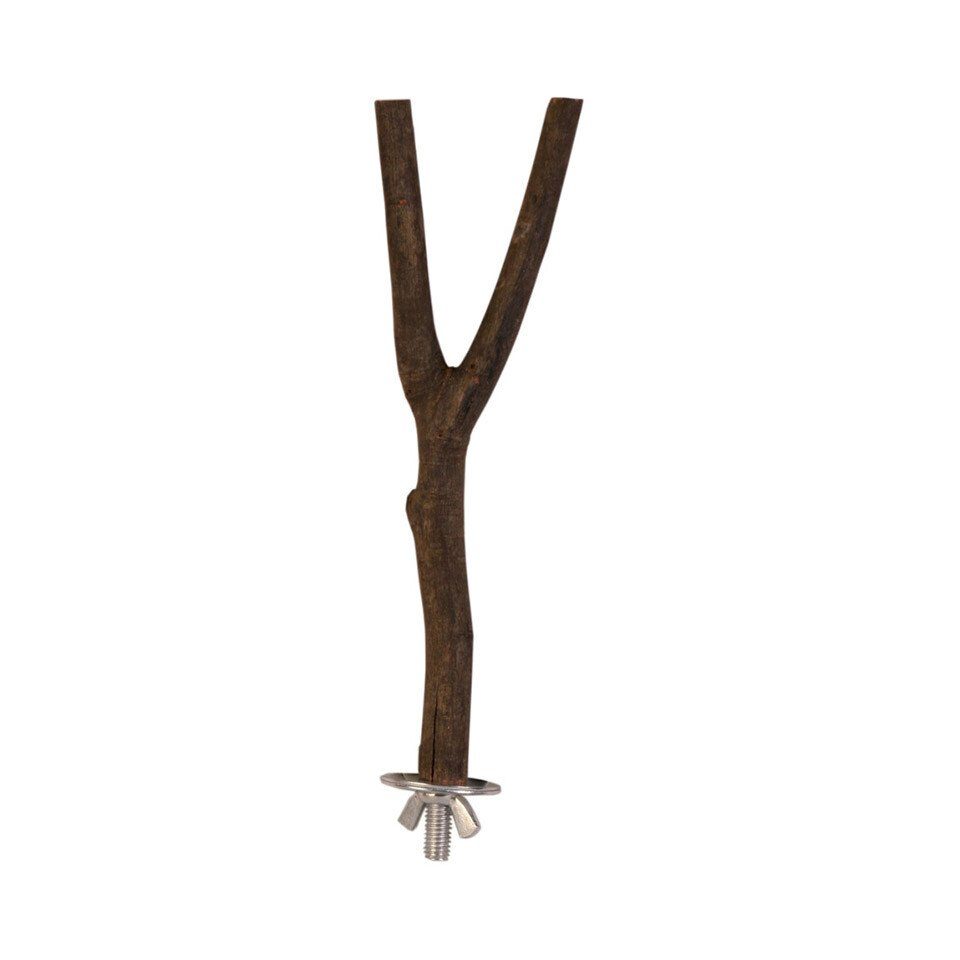 TRIXIE Vogelspielplatz Natural Living Sitzstange, Y-Form