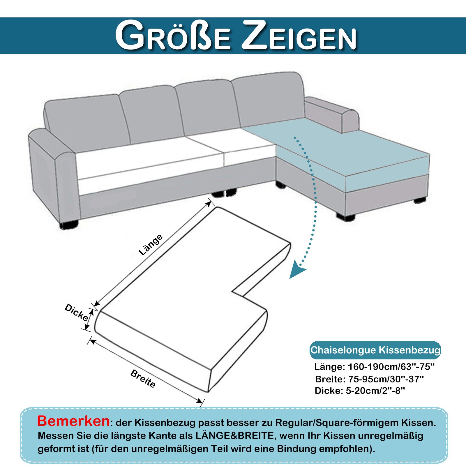 BTTO Sofabezug Kissenbezug Elastische Couchbezug Stretch günstig online kaufen