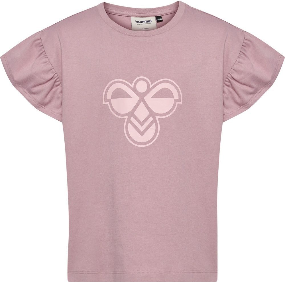 hummel T-Shirt Hmljr Ruffle T-Shirt SS Big Bee