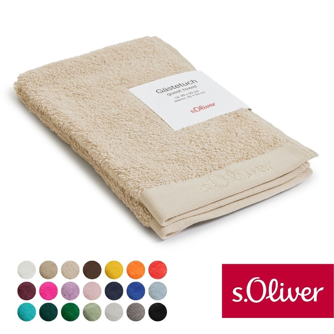 s.Oliver Gästehandtuch s.Oliver, Premium Qualität, 600 günstig online kaufen