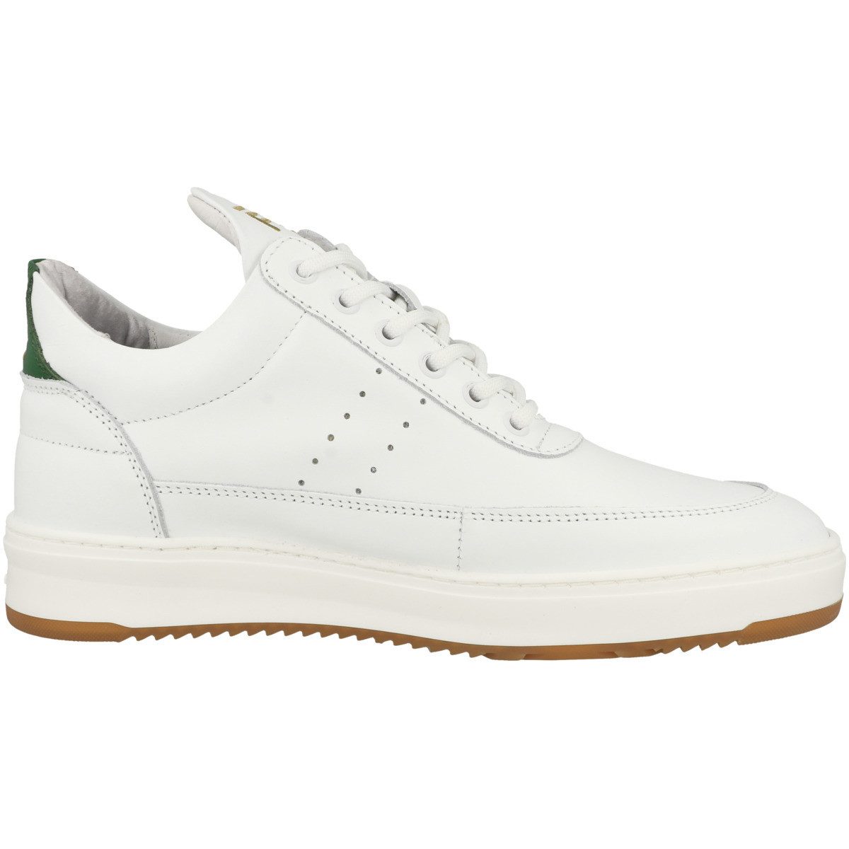 Filling Pieces Low Top Bianco Unisex Erwachsene Sneaker Turnschuhe, Sportschuhe, Freizeitschuhe, Halbschuhe, Schnürschuhe