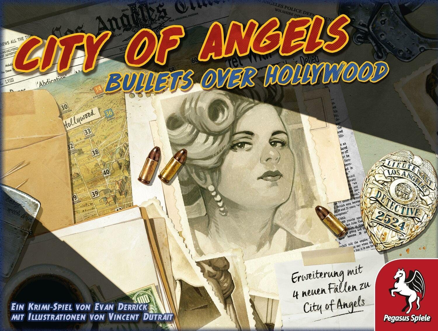 Pegasus Spiele Spiel, City of Angels: Bullets over Hollywood [Erweiterung]