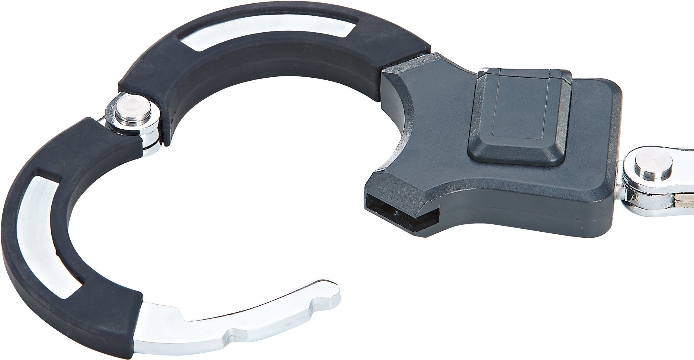 Prophete Spiralschloss Handschellen und Spiralkabelschloss (mit Halterung)