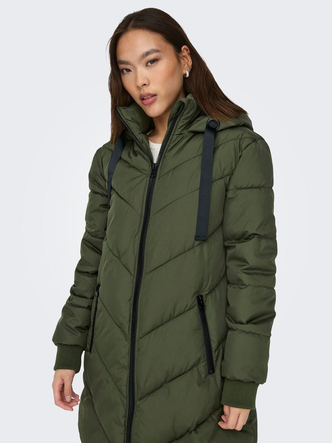 JDY Steppmantel JDYSKYLAR LIFE HOOD JACKET OTW NOOS günstig online kaufen