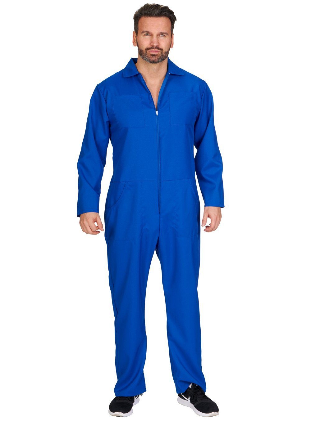 Metamorph Kostüm Basic Overall blau, Blauer Overall als Grundlage für viele Charaktere