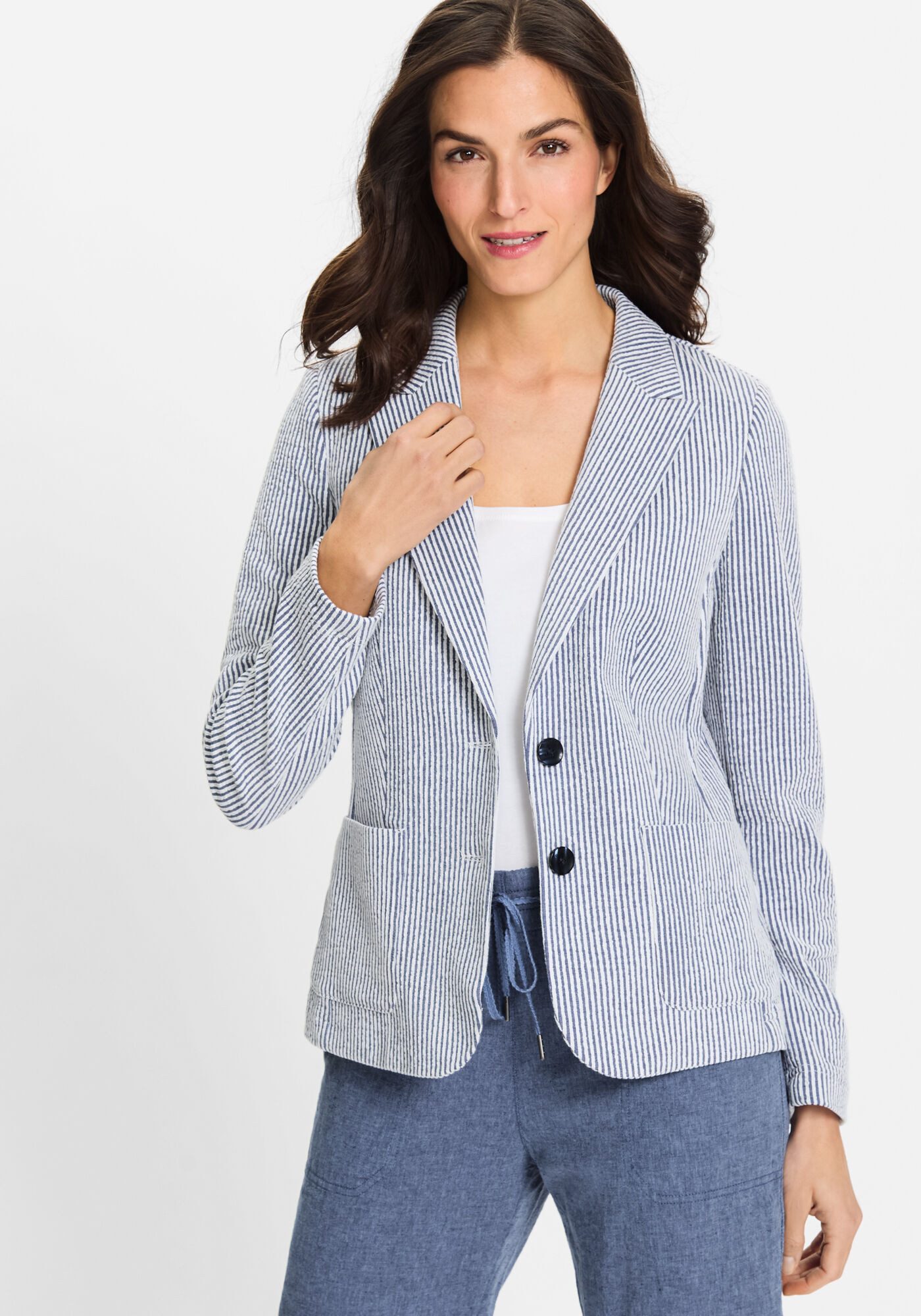 Olsen Jackenblazer (1-tlg) schmal geschnitten günstig online kaufen