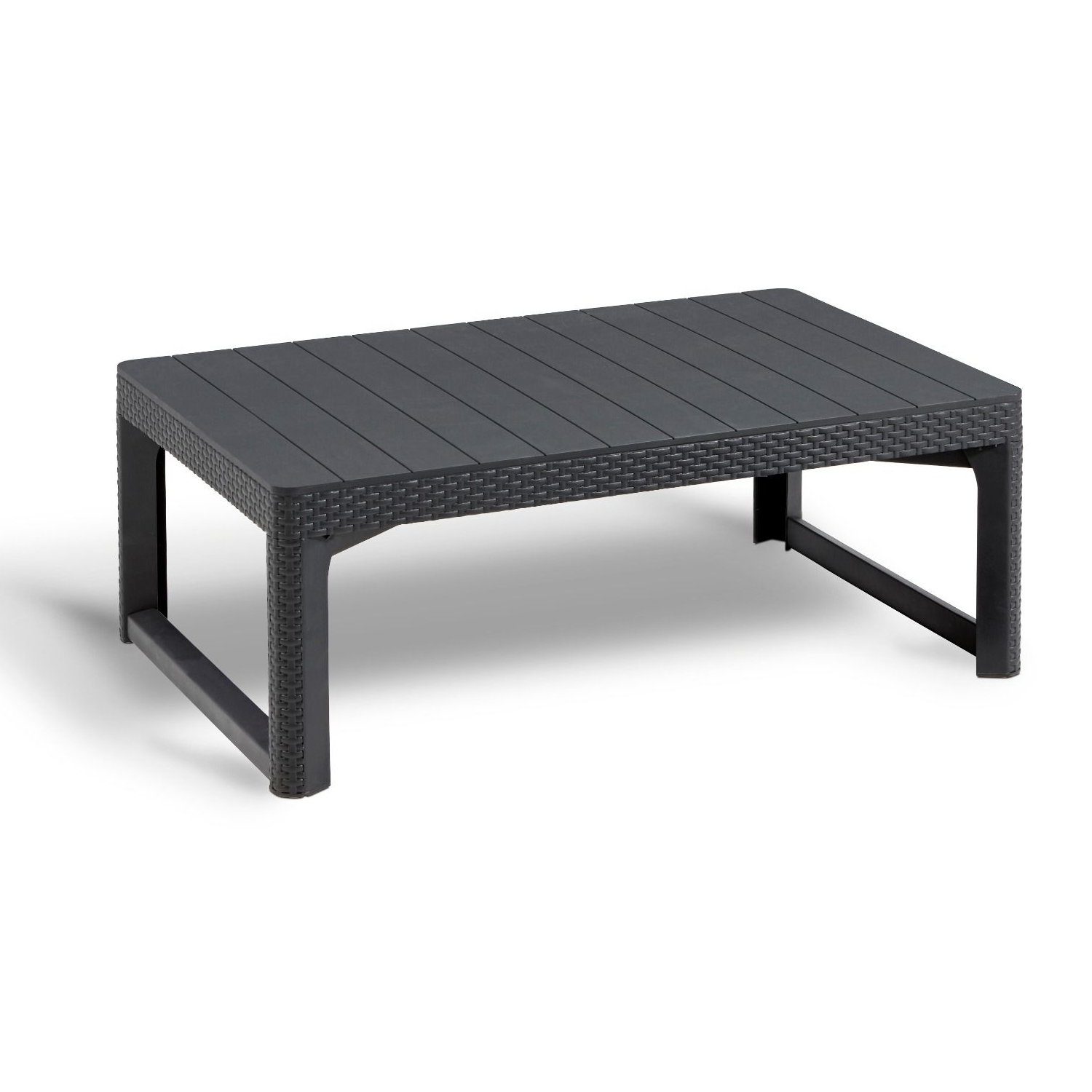 Allibert Gartentisch Lyon, höhenverstellbar [65 cm günstig online kaufen