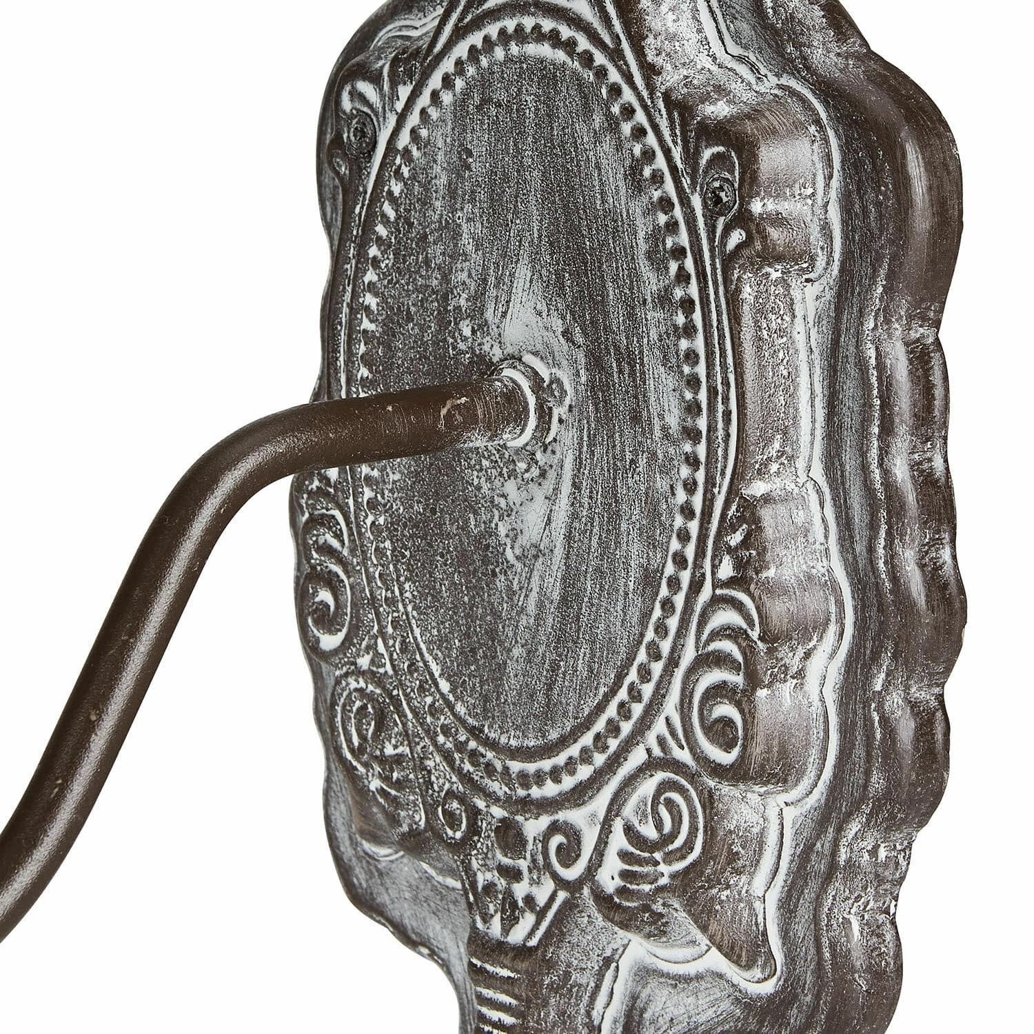 Mirabeau Wandleuchte Wandlampe Abondant antikgrau – Bild 5 von 5