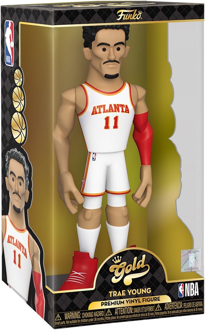 Funko Spielfigur NBA Atlanta Hawks - Trae Young Gold Vinyl Figur
