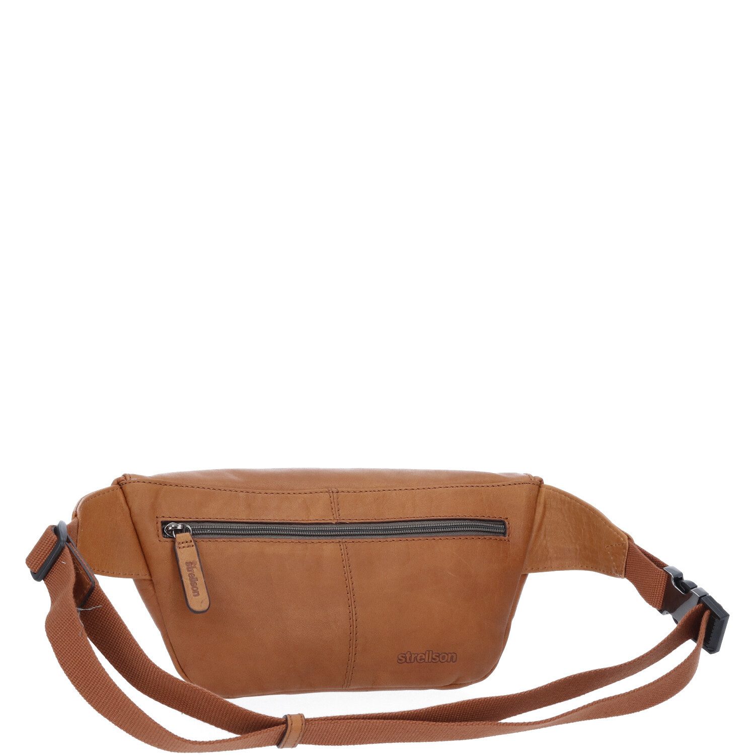Strellson Umhängetasche Strellson Hüfttasche, Bodybag Hyde Park Cognac (1, 1-tlg., 1)