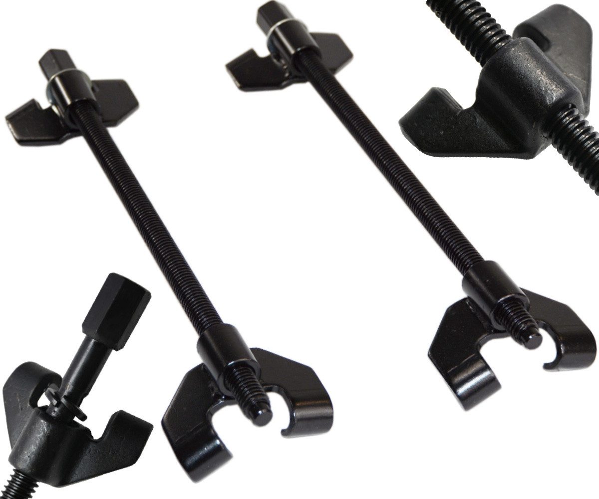 Systafex® Multitool KFZ Federspanner Tuning Stoßdämpfer Tieferlegung 2tlg. PKW Universal, (Komplett-Set, 2 St., Federspanner-Profi-Set), stufenlose Anpassung