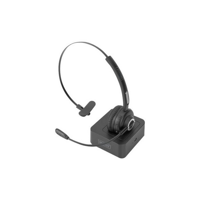 Digitus On Ear Bluetooth Headset mit Docking Station HiFi-Kopfhörer