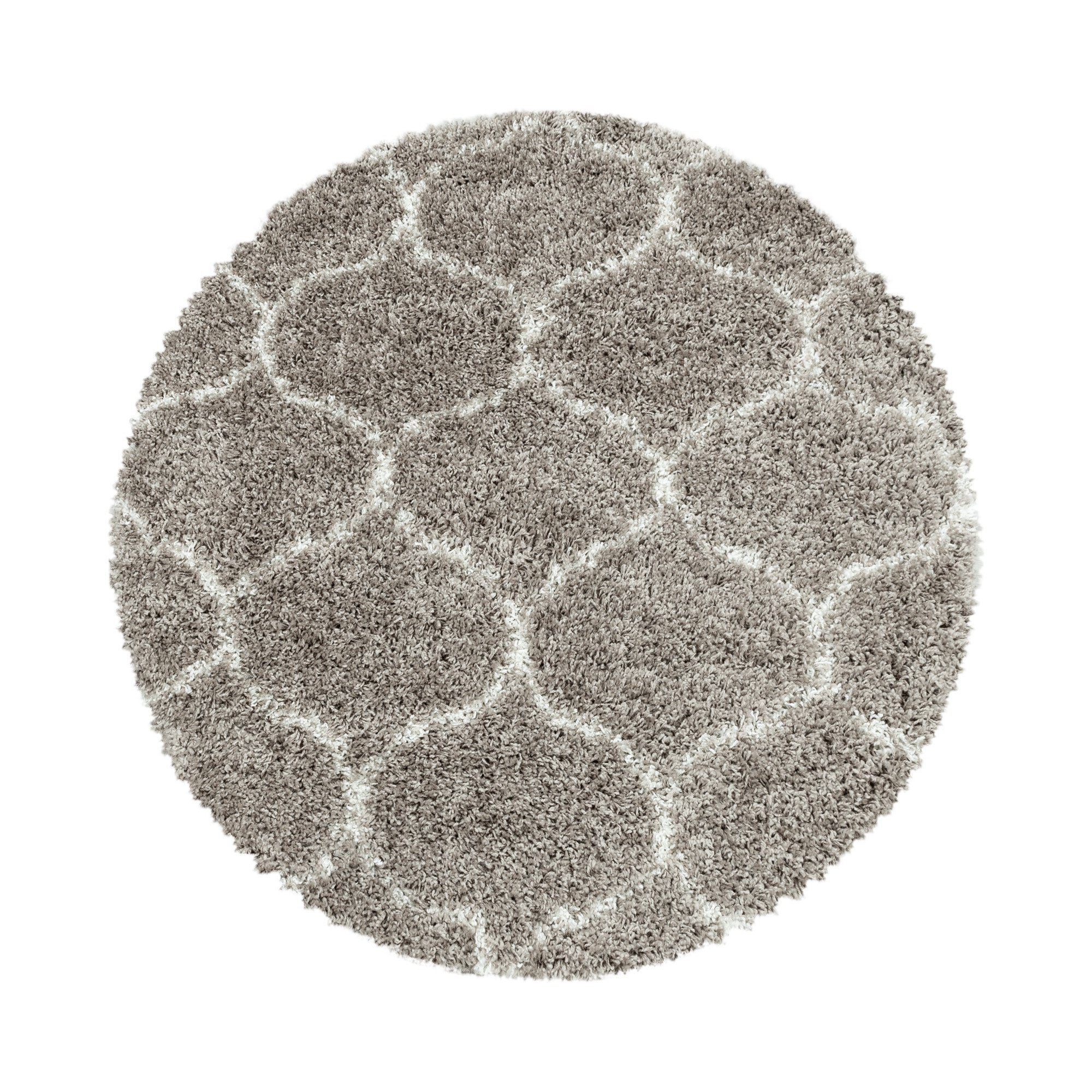 Stilvoll Günstig Hochflor-Teppich für Wohnzimmer und günstig online kaufen