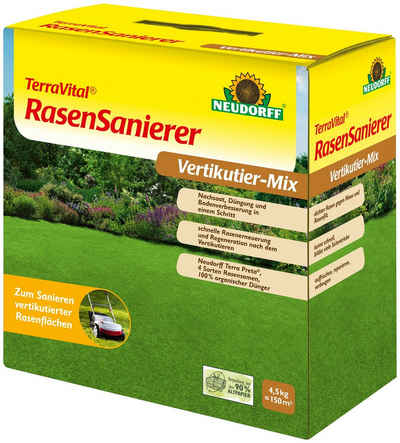 Neudorff Rasensamen »TerraVital Rasen Sanierer«, 4,5 kg