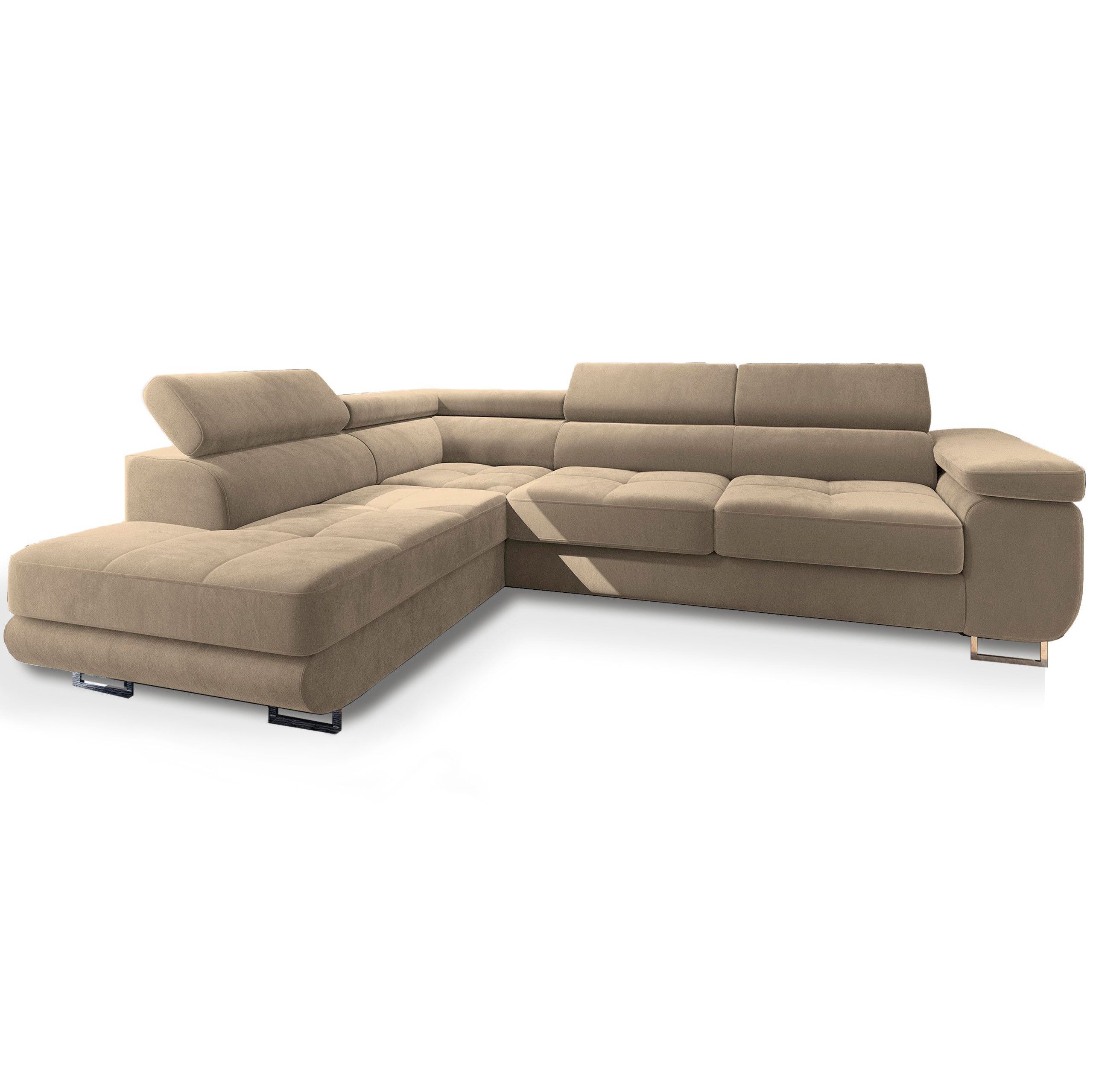 Masseno Ecksofa SELVA mit Schlaffunktion L-Form, günstig online kaufen
