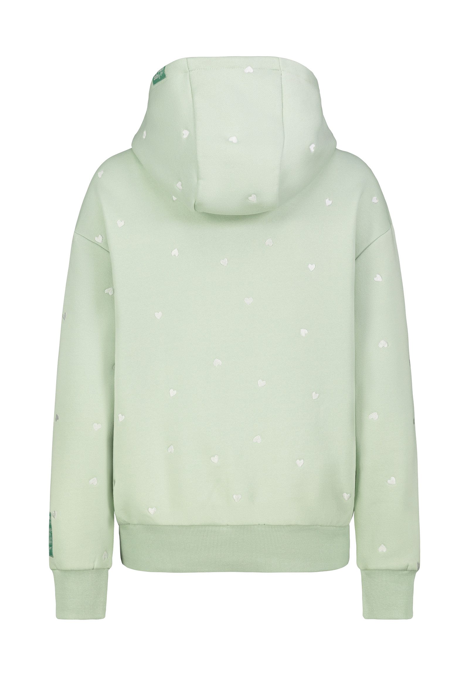 Eight2Nine Kapuzenpullover Damen Hoodie mit süßem Alloverprint Sweater, Kap günstig online kaufen
