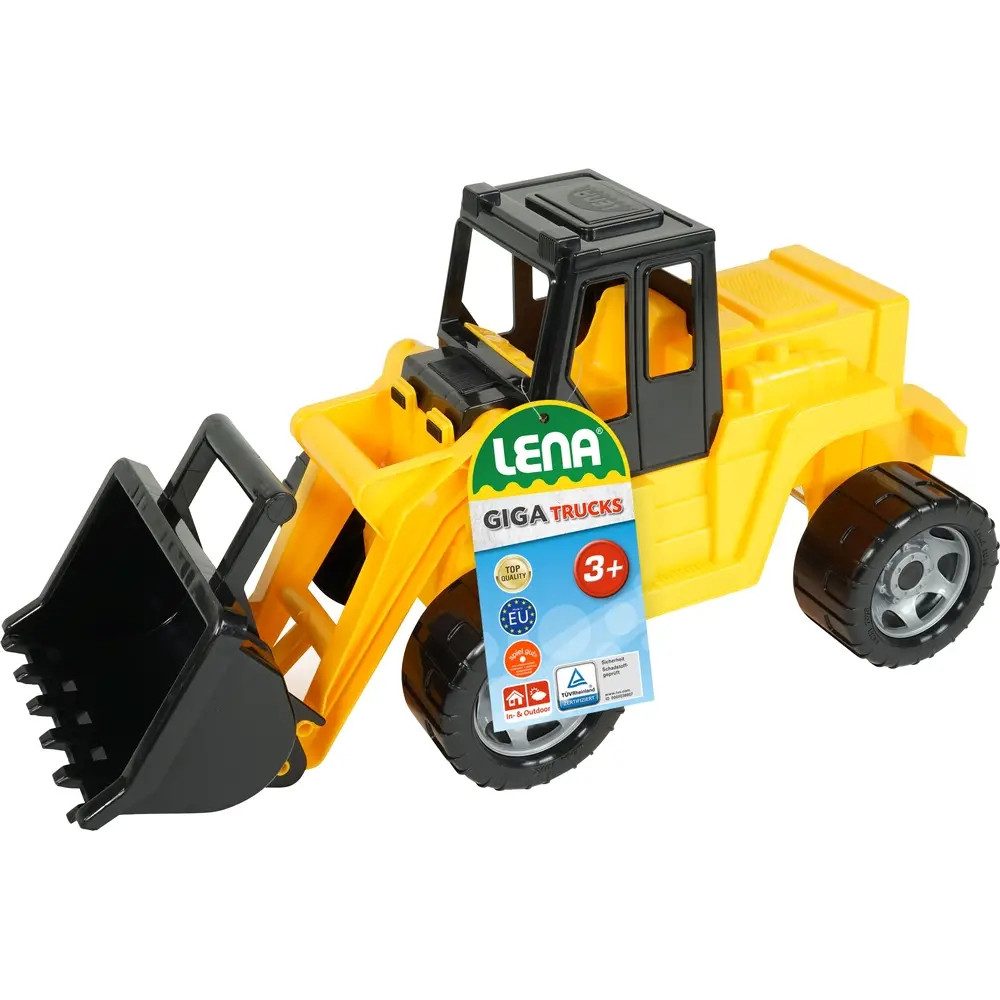 Lena® Spielzeug-Bagger LENA® Starke Riesen Schaufellader,schw/gelb.