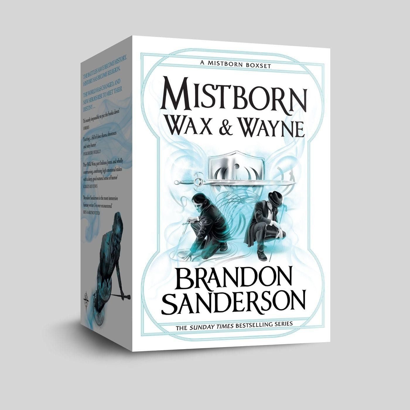Mistborn Wax & Wayne The Complete Series / Brandon Sanderson, The Alloy of Law, Shadows of Self, The Bands of Mourning, The Lost Metal