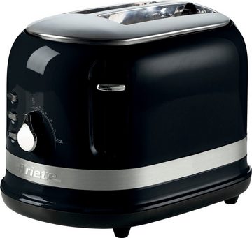 Ariete Toaster 149BK moderna schwarz, 2 kurze Schlitze, 815 W