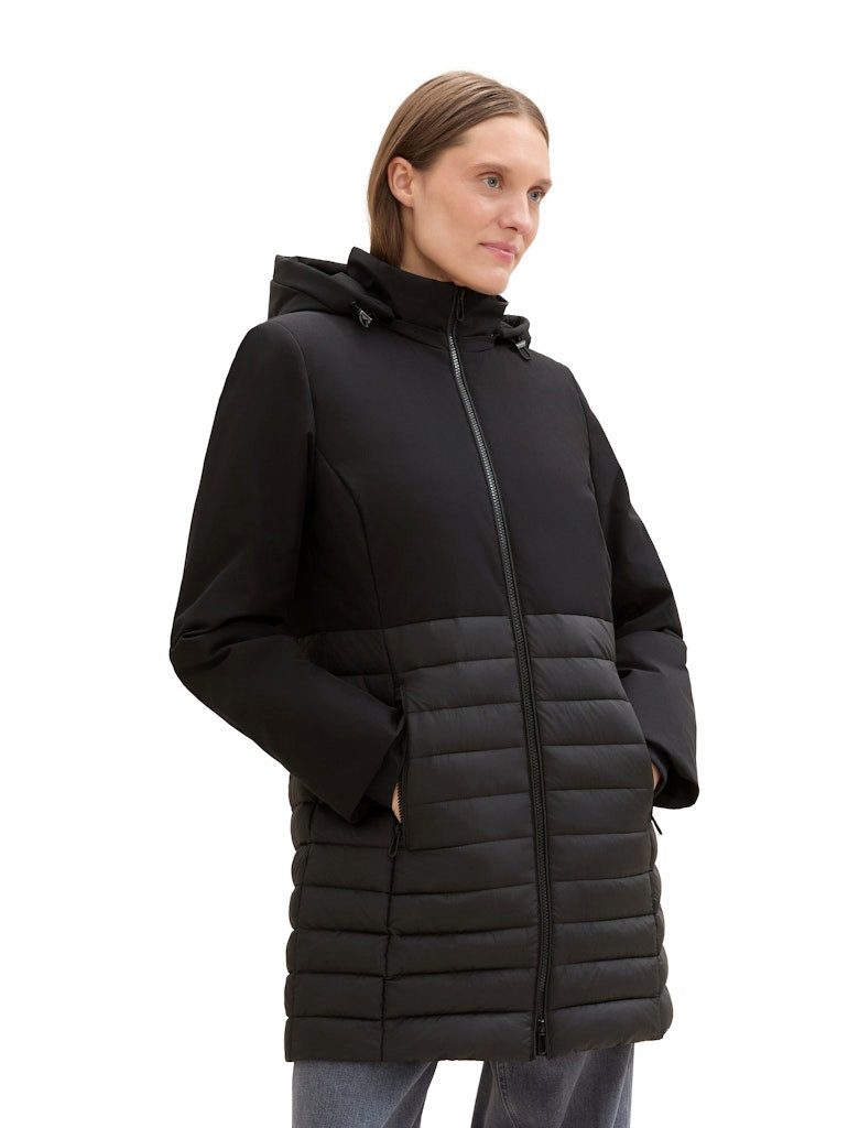 TOM TAILOR Parka Outdoor-Mantel Wasserabweisend, pflegeleicht und komfortabel
