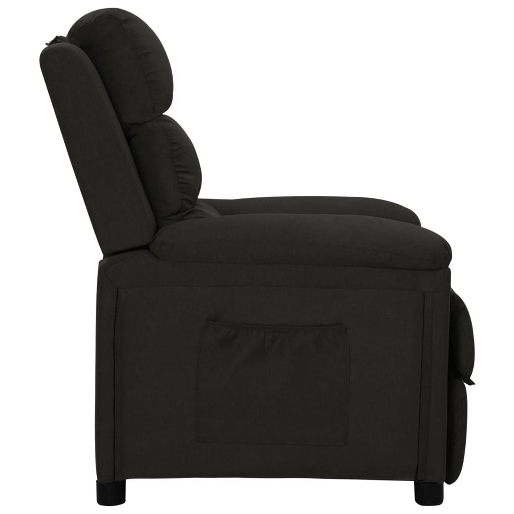 vidaXL Sessel Relaxsessel Schwarz Stoff (1-St)