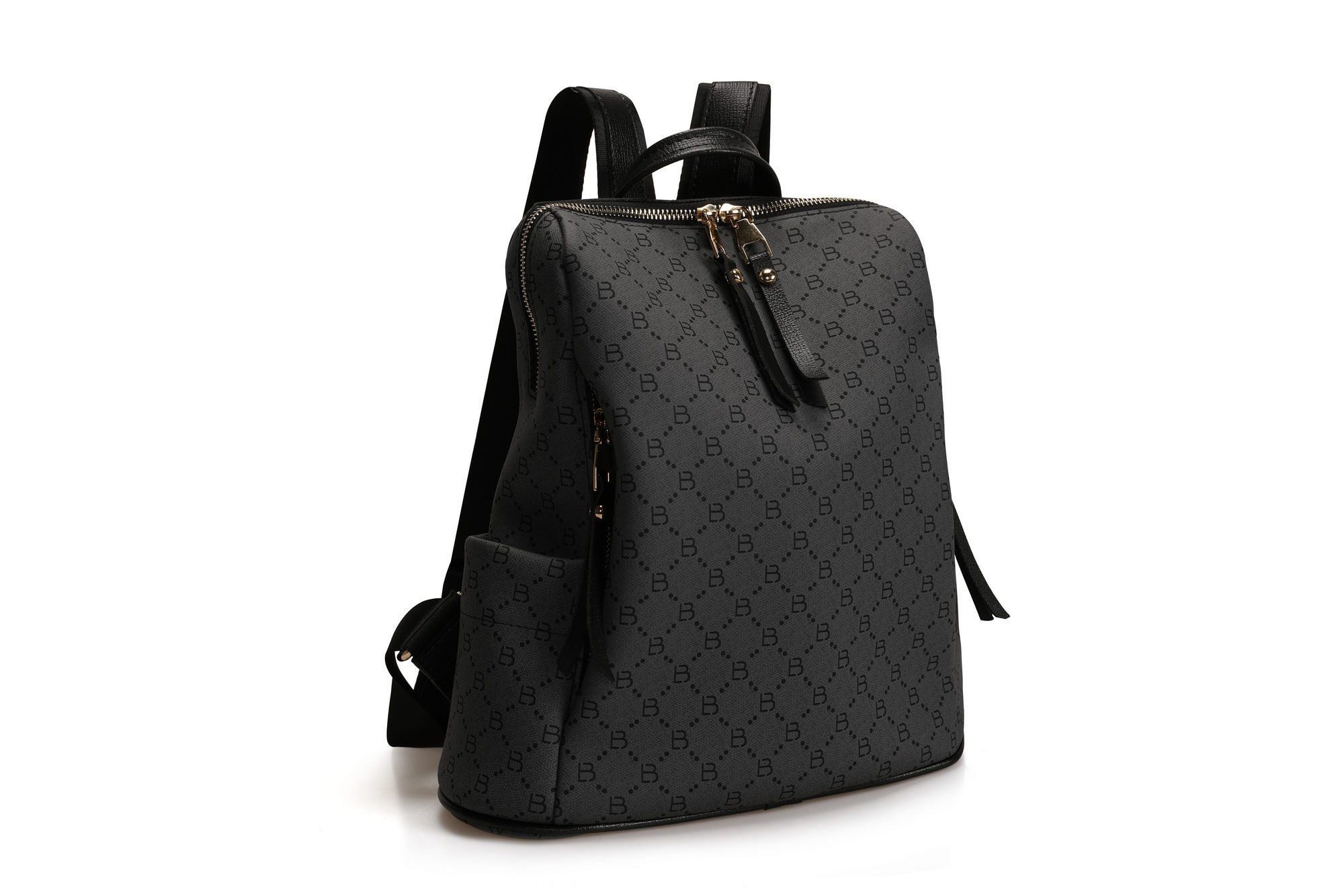 lucky bees Rucksack 100% POLYVINYL LEATHER, 35 cm x 13 cm B1517 günstig online kaufen